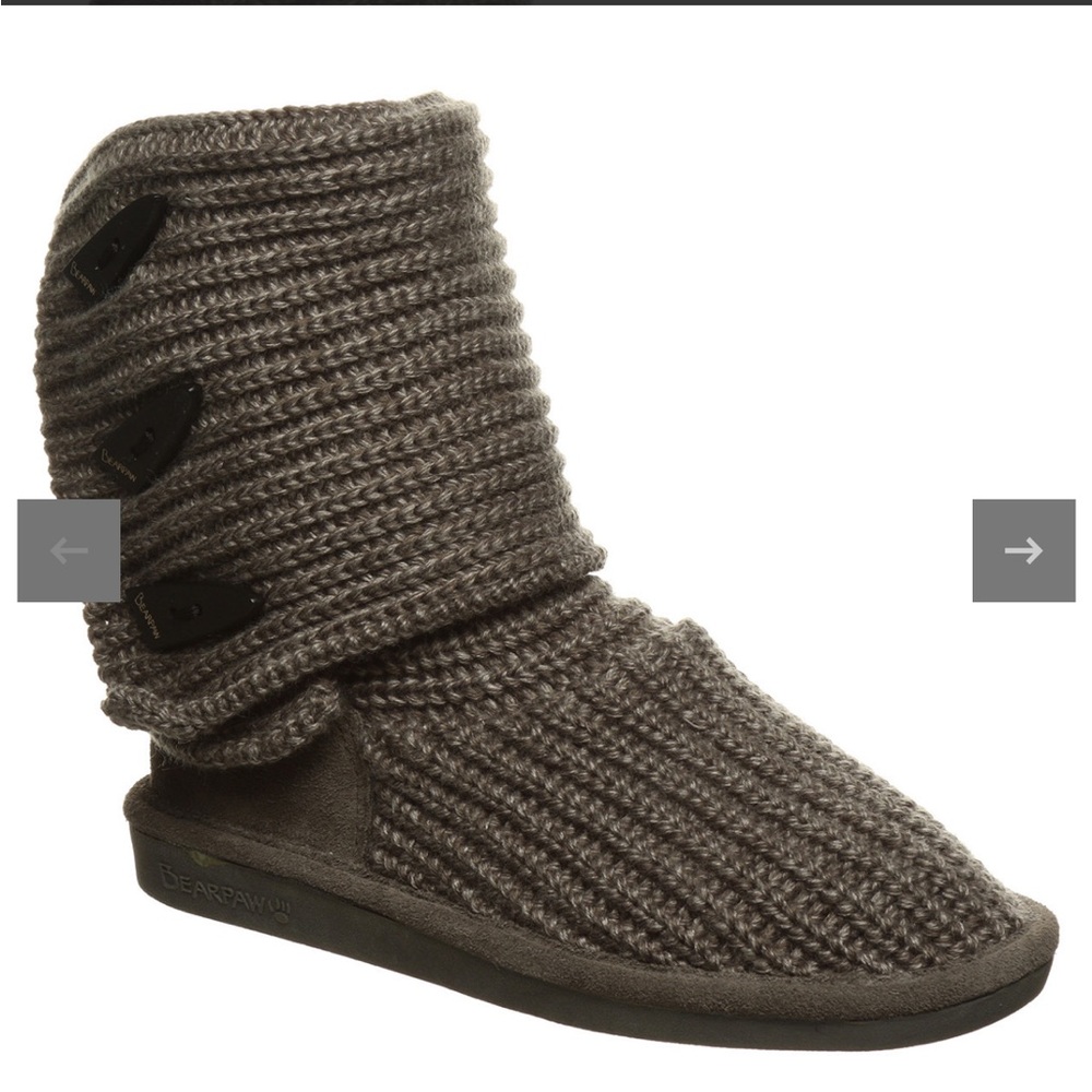 NIB BEARPAW KNIT TALL BOOTS Size 10